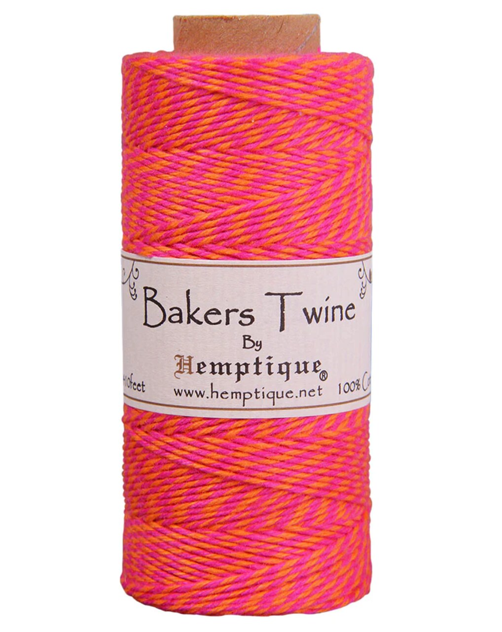 Hemptique Cotton Bakers Twine 2-Ply Spools Eco Friendly Sustainable Naturally Grown Jewelry Bracelet Making Paper Crafting Scrapbooking Bookbinding Mixed Media Crocheting Macrame Seasonal Holiday Gift Wrapping Outdoor Gardening